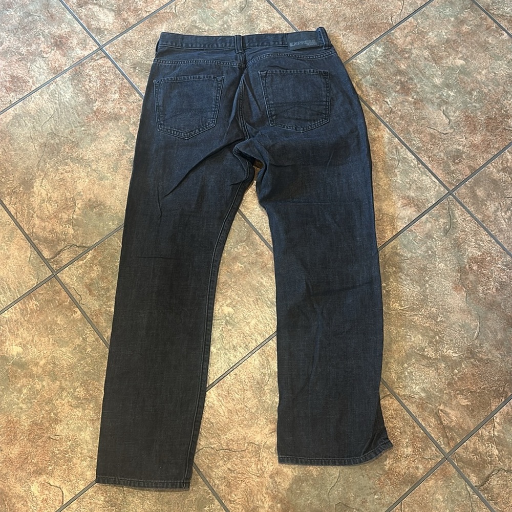 Express Blake loose fit boot cut jeans - Picture 3 of 5